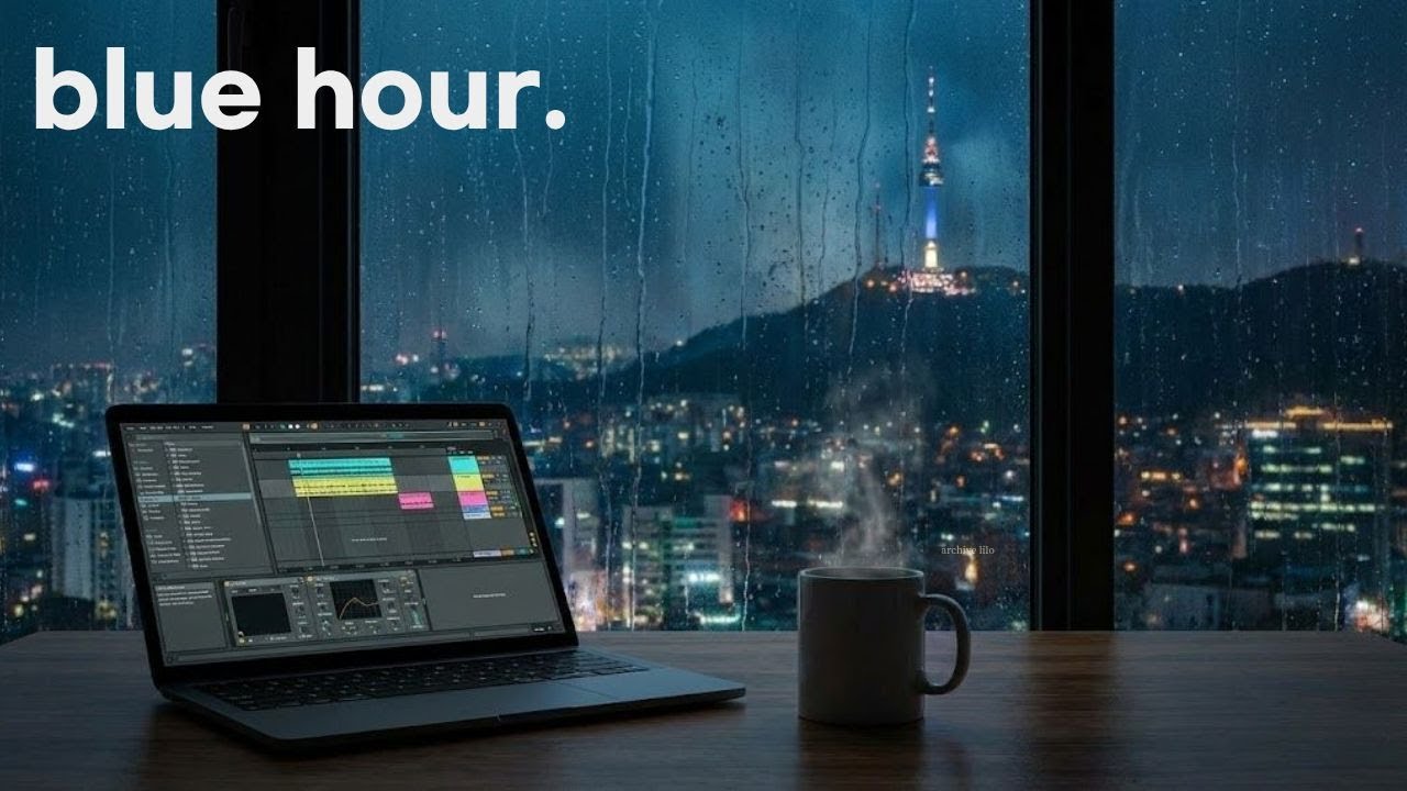 Blue Hour in Seoul | Lofi Jazzhop for the Quiet Twilight