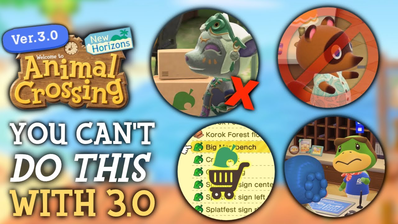 В обновлении 3.0 это сделать НЕЛЬЗЯ — Animal Crossing New Horizons