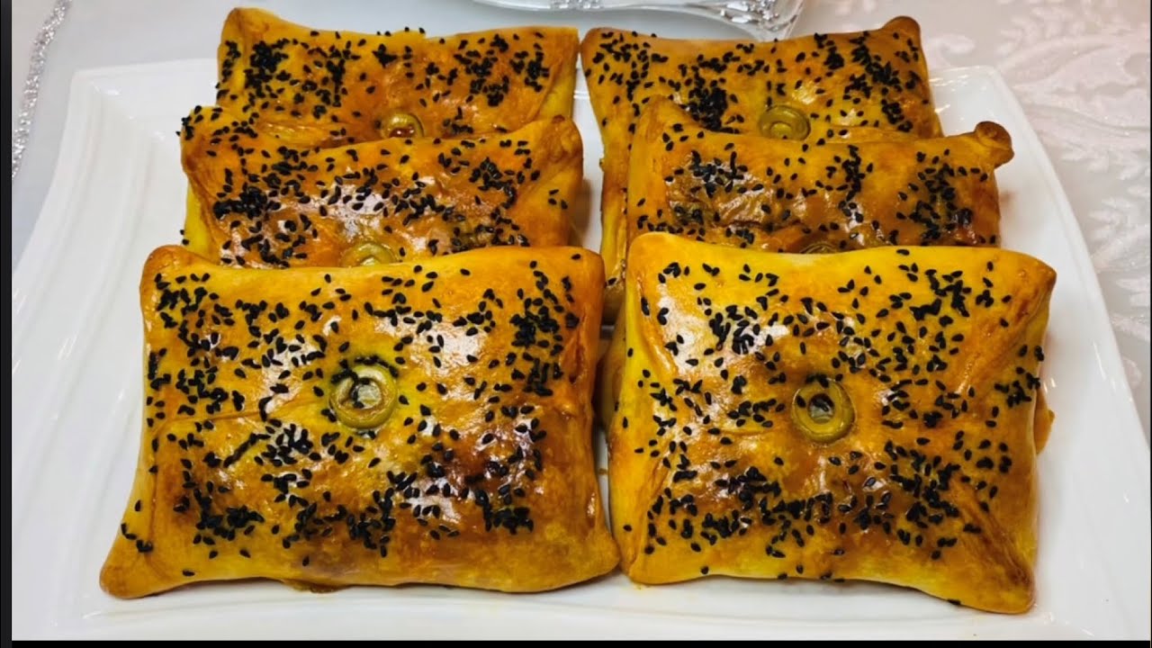 Gefüllte Teigtaschen Pizzataschen mit Thunfisch Füllung schnell und einfach ohne viel Aufwand 👍