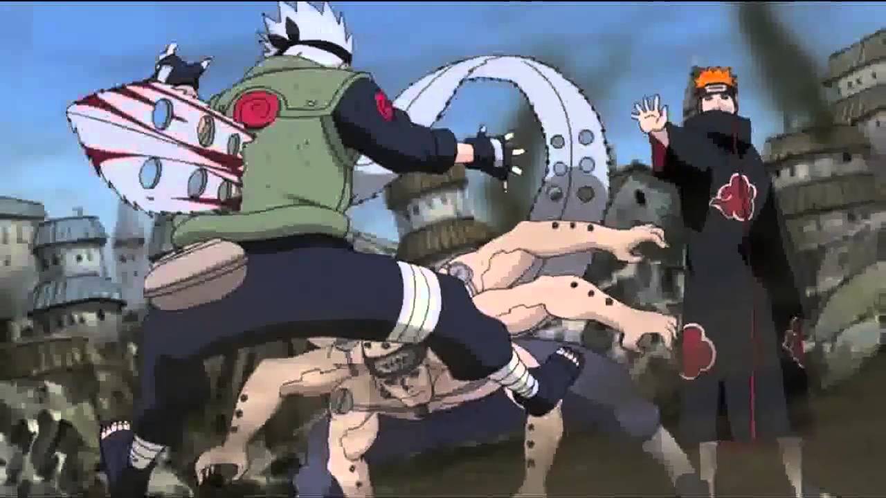 Kakashi vs Pain - Animal I Have Become