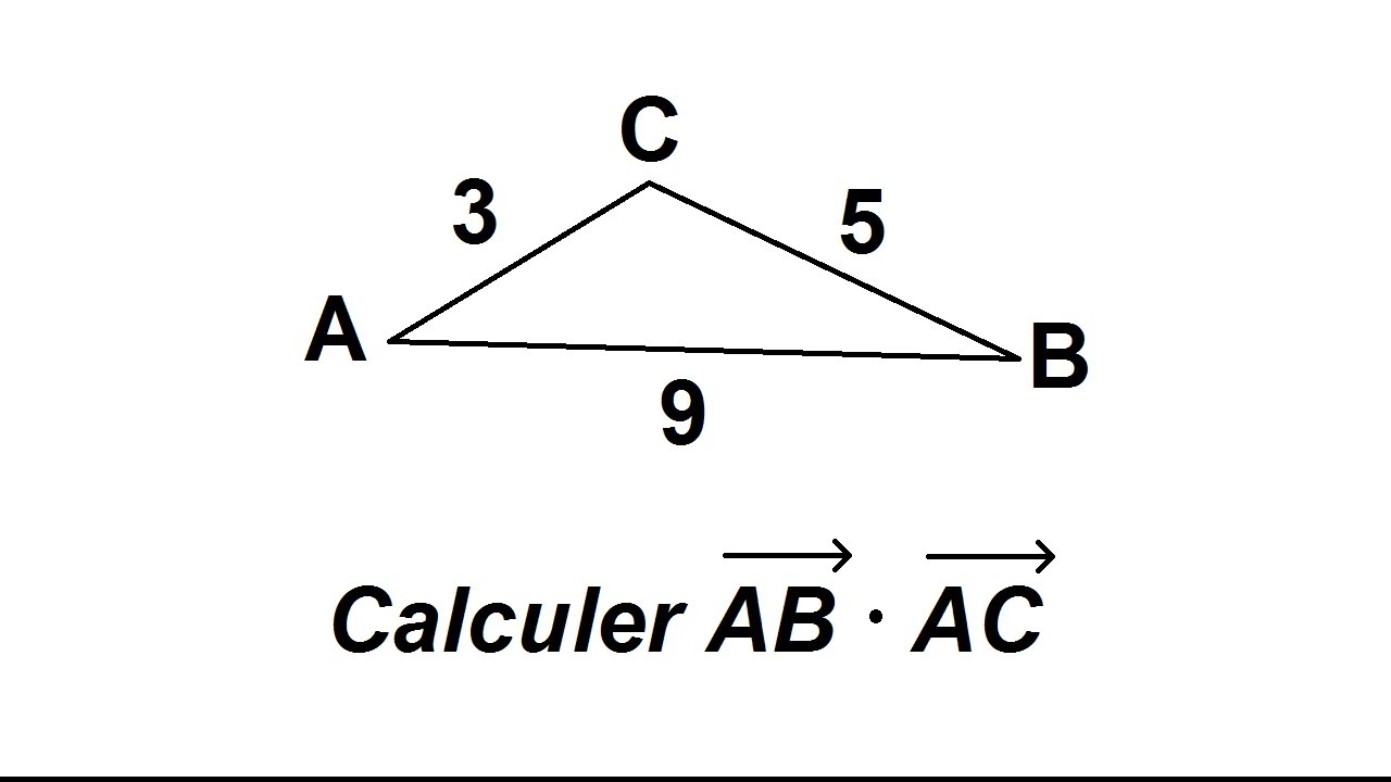 Différentes méthodes pour calculer un produit scalaire