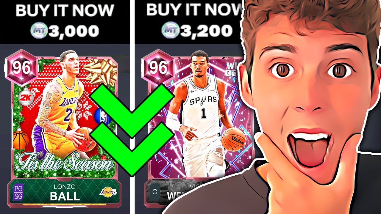 В NBA 2K26 MyTEAM на аукционе появились новые зимние фестивальные наборы! Дешевые розовые алмазы!