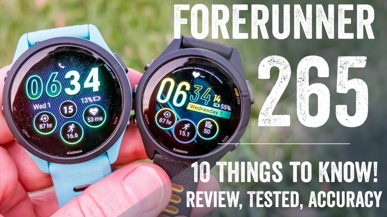 Подробный обзор Garmin Forerunner 265S/265: еще больше данных!