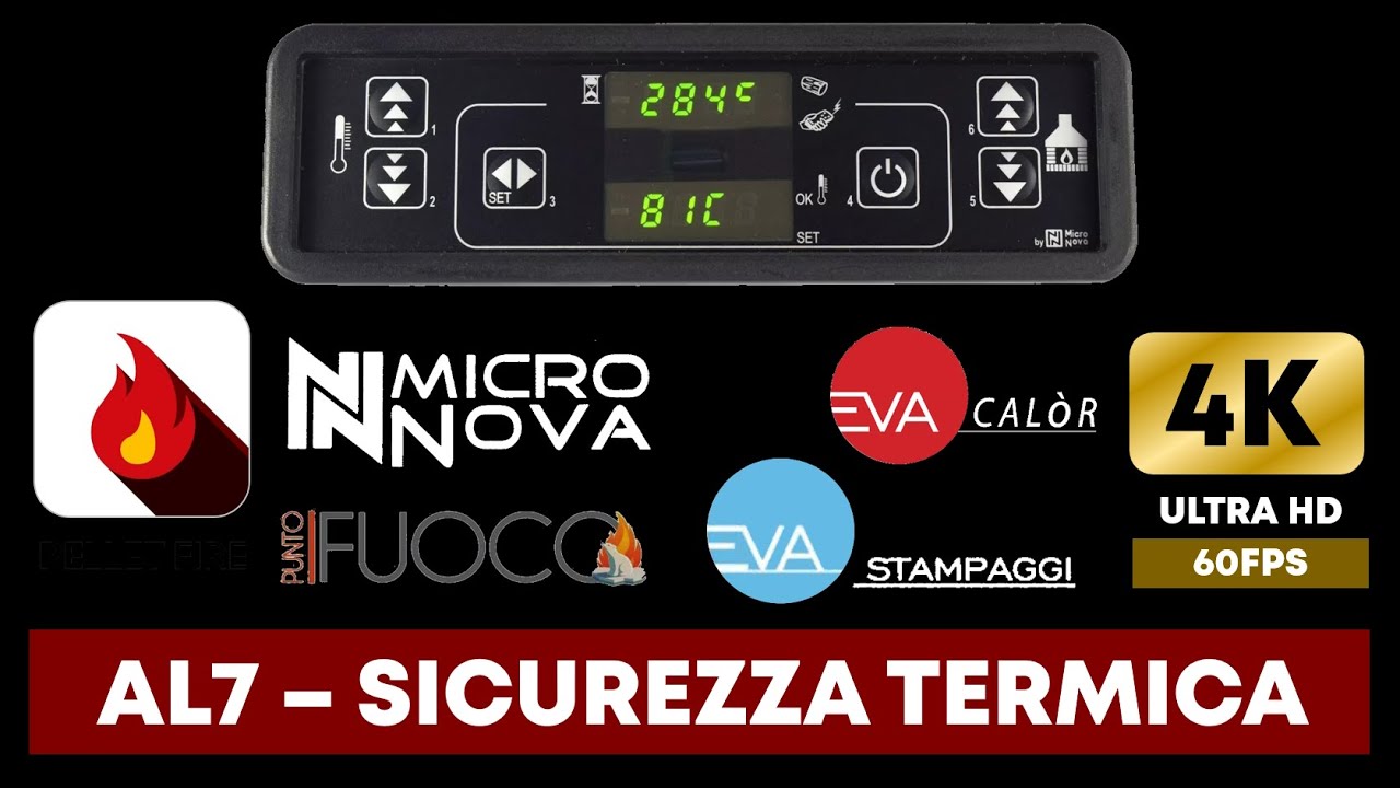 [TUTORIAL 2024] AL7 SICUREZZA TERMICA sul display a 6 tasti di EVA CALOR