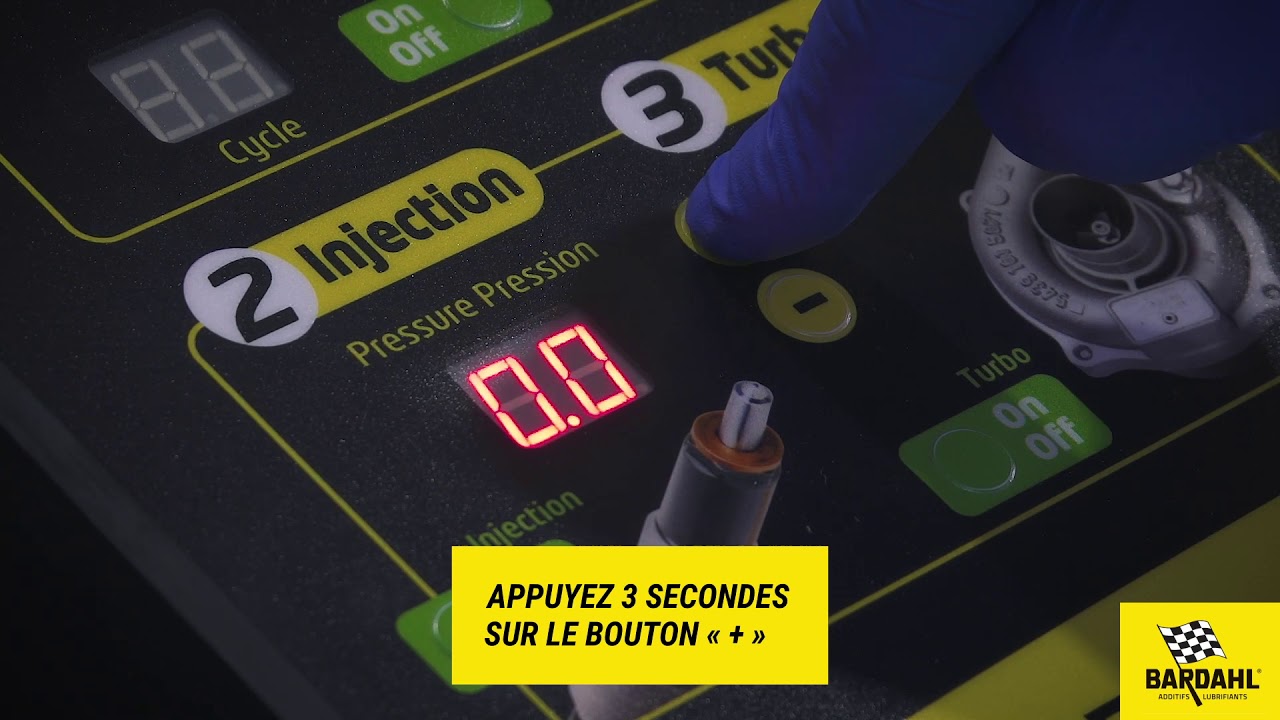 Bardahl nettoyage moteur 360 turbocompresseur