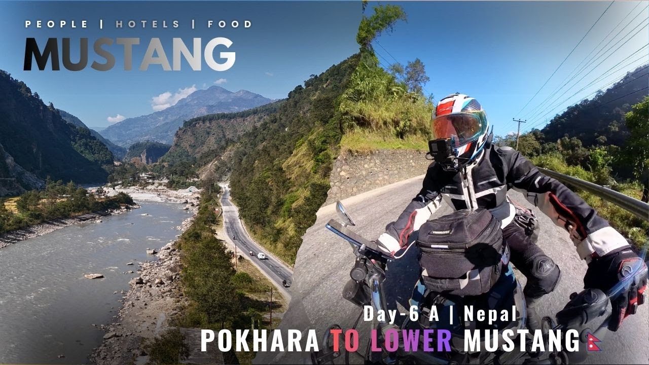 Day 6 A Pokhara to Muktinath Ride | Lower Mustang Adventure | Beautiful Nepal Dangerous Mustang