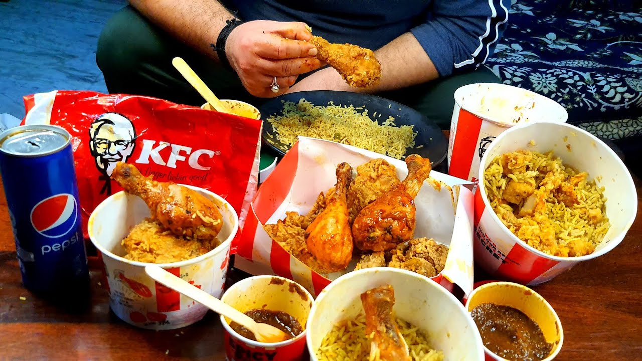 KFC Chicken Biryani Aur Veg Biryani Ka First Experience | KFC Chicken Biryani Review