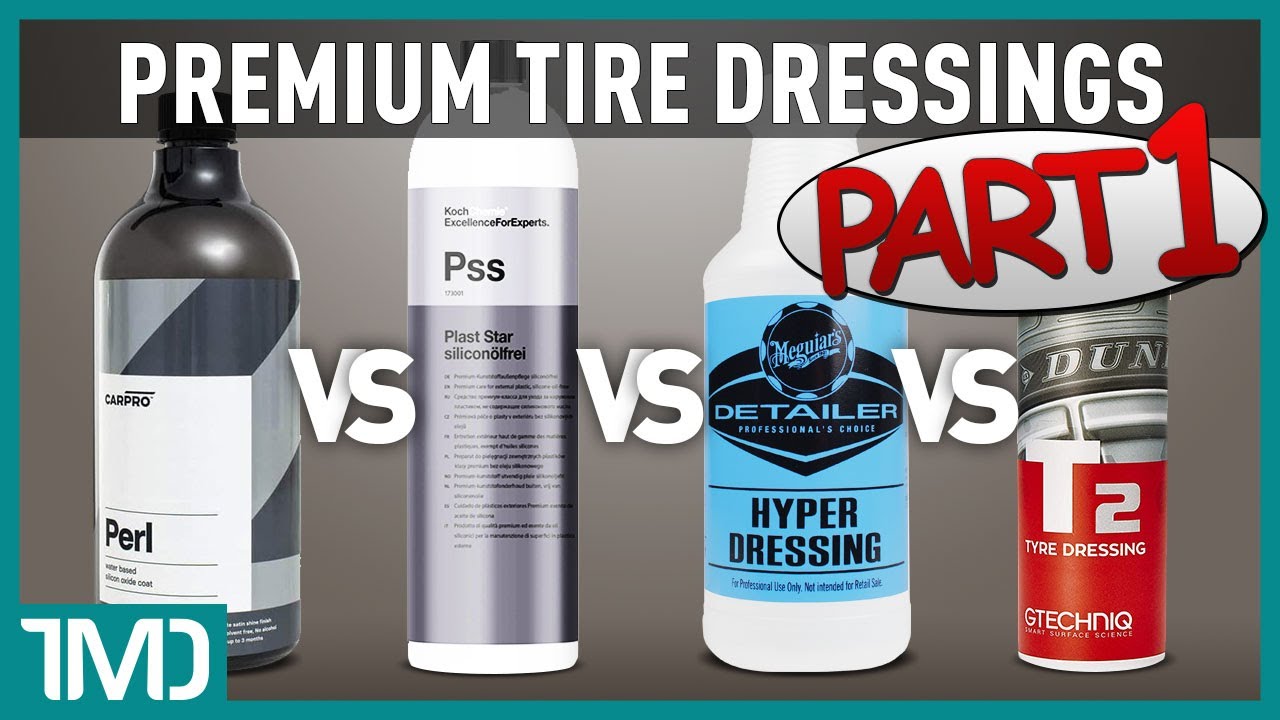 Premium Tire Dressing 2 Week Showdown | PART 1 | Carpro, Koch Chemie | GTechniq, Meguiar's
