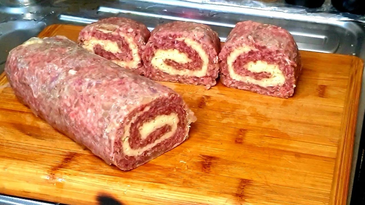 ТРЮК МОЕГО ДЕДУШКИ С МЯСНЫМ ФАРШЕМ! Семейная тайна Вкусное мясное блюдо и секретный рецепт соуса
