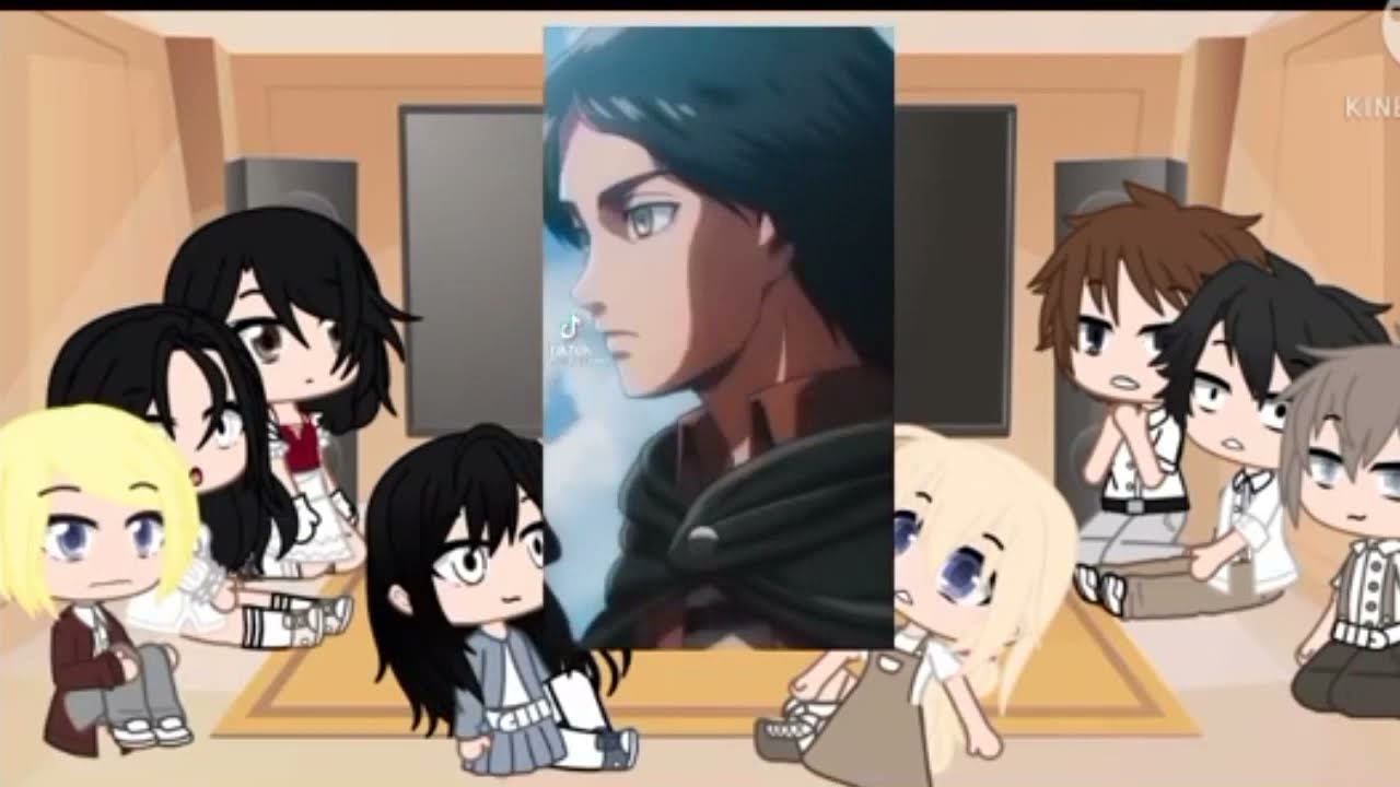 Past2 AOT react to future eren tiktok