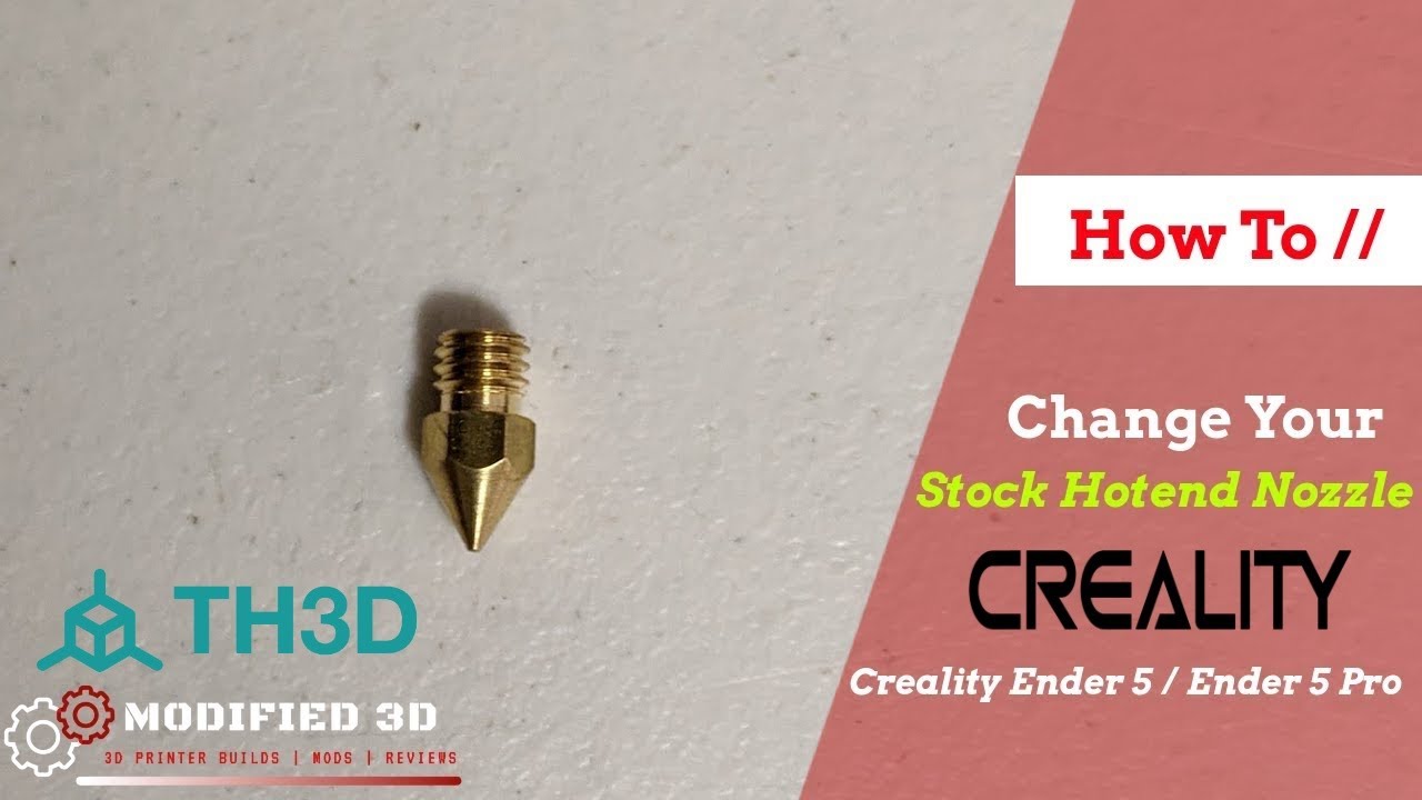 How to Change Your Nozzle | Creality Ender 5 / Ender 5 Pro