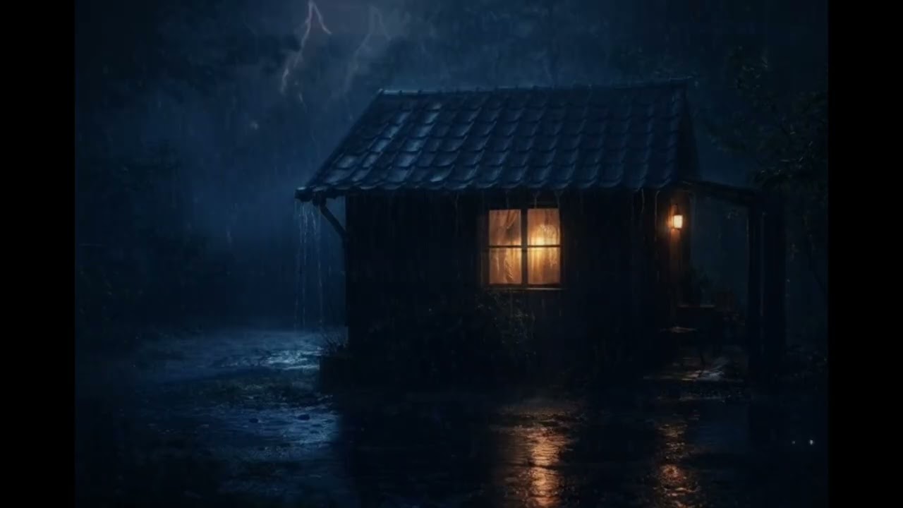 Stormy Night Rain Sounds — Deep Sleep, Calm Mind, Peaceful Rest #rain 