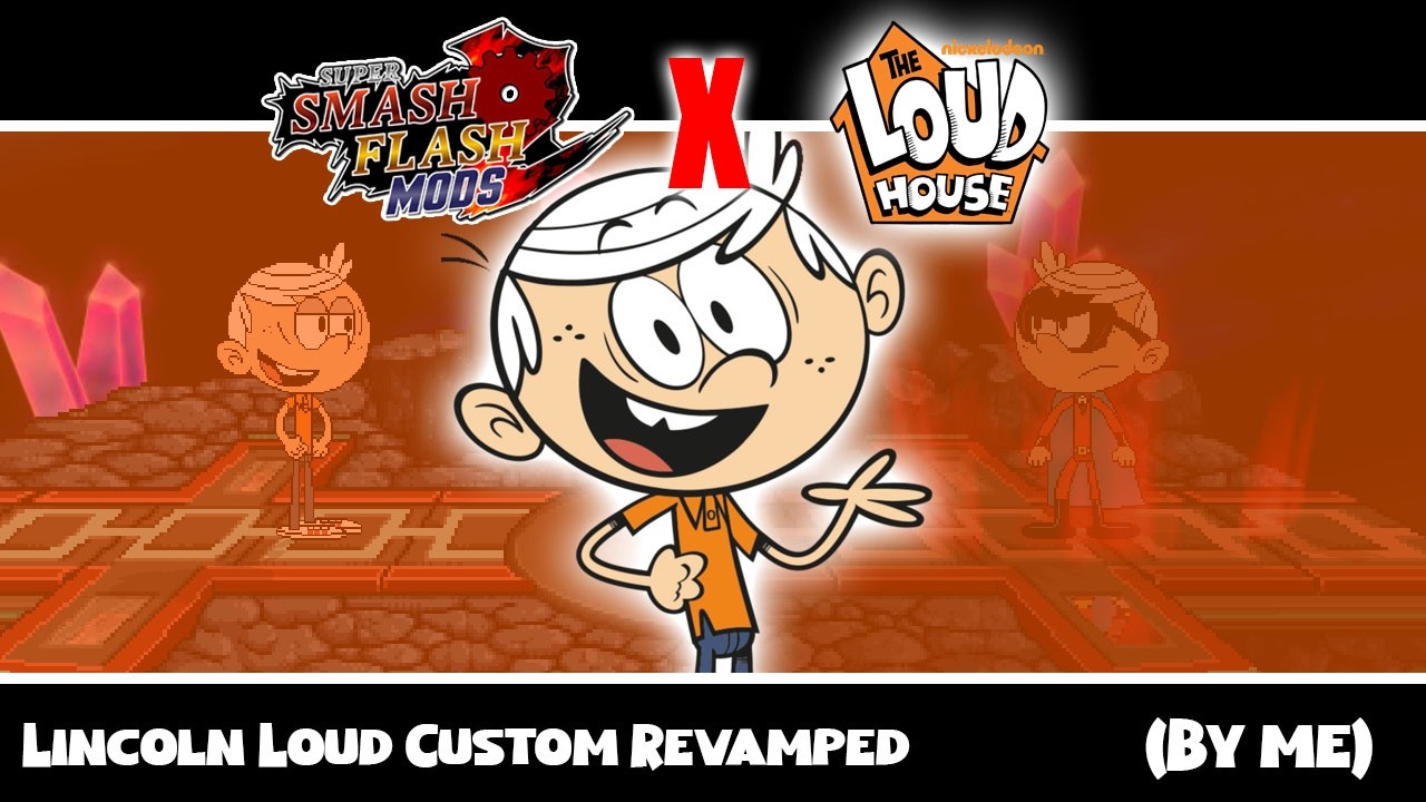 SSF2 Mods: Lincoln Loud Custom Revamped (By me)