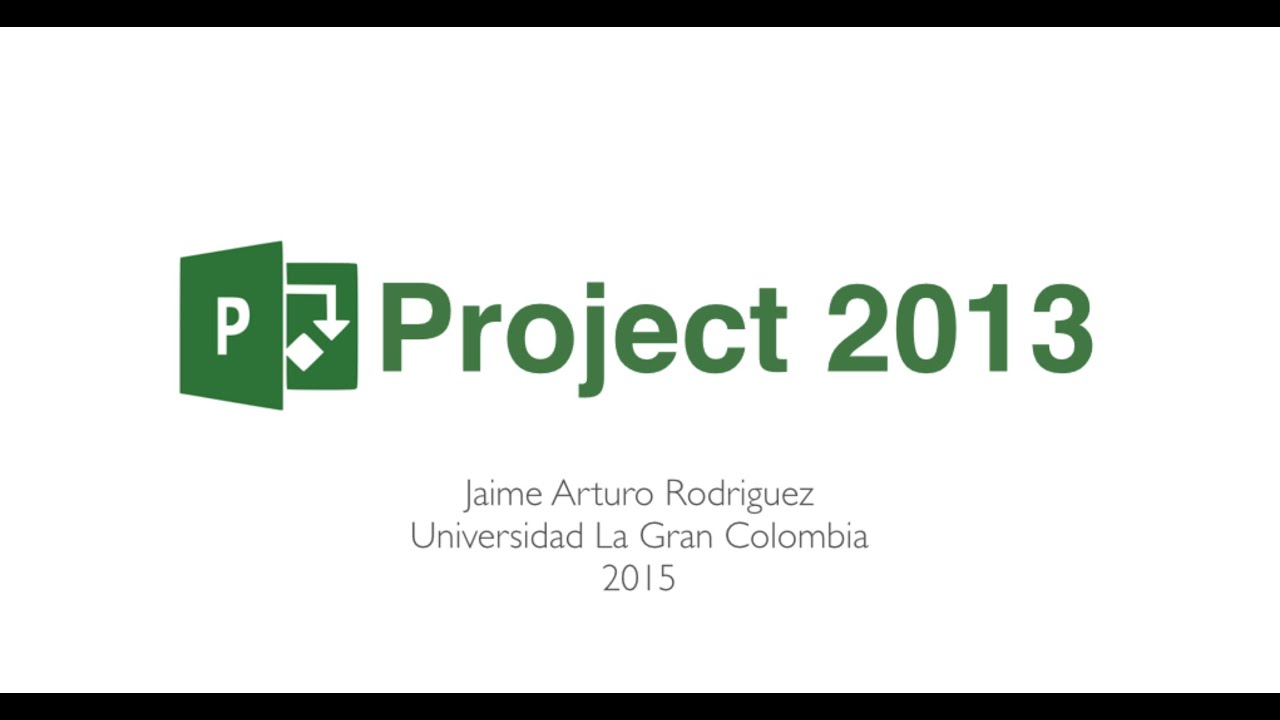 Microsoft Project - Seguimiento y generación de Informes de un proyecto Video 4
