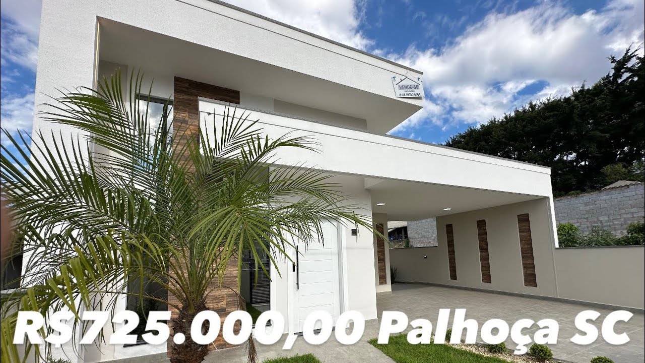 CASA UNIFAMILIAR APENAS R$725.000,00 Palhoça SC( VENDIDO)
