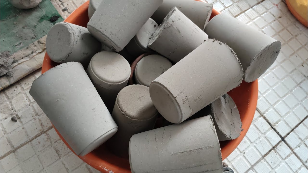 ASMR Pure Cement – Dry Dusty Crumbling 🩶 | Super Soft Breaks & Crunch