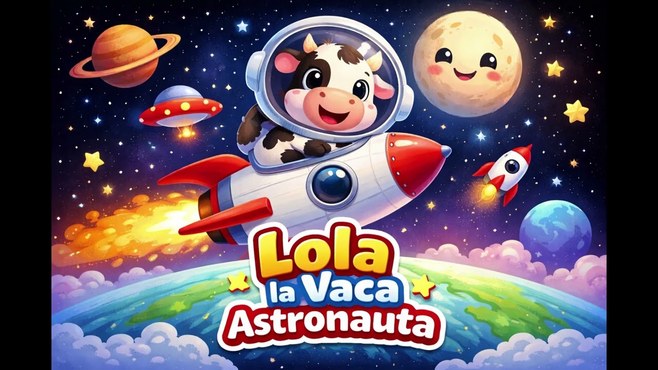 LOLA LA VACA ASTRONAUTA!!!!