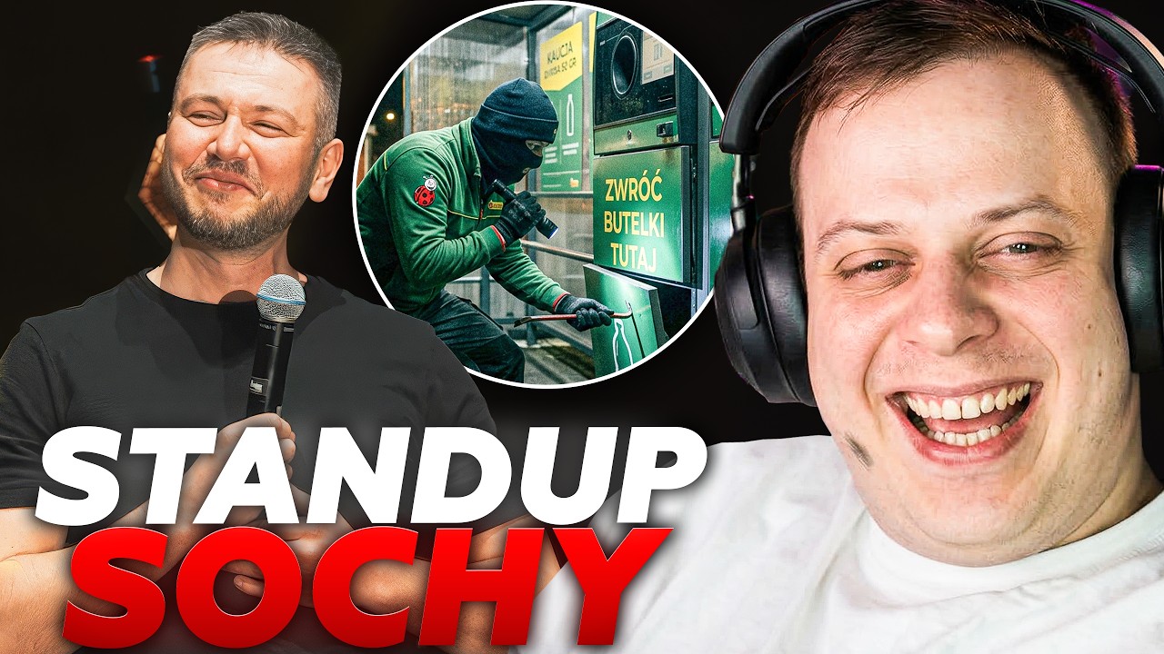 NITRO REAKCJA NA STANDUP SOCHY | Najlepszy włamywacz w Polsce!