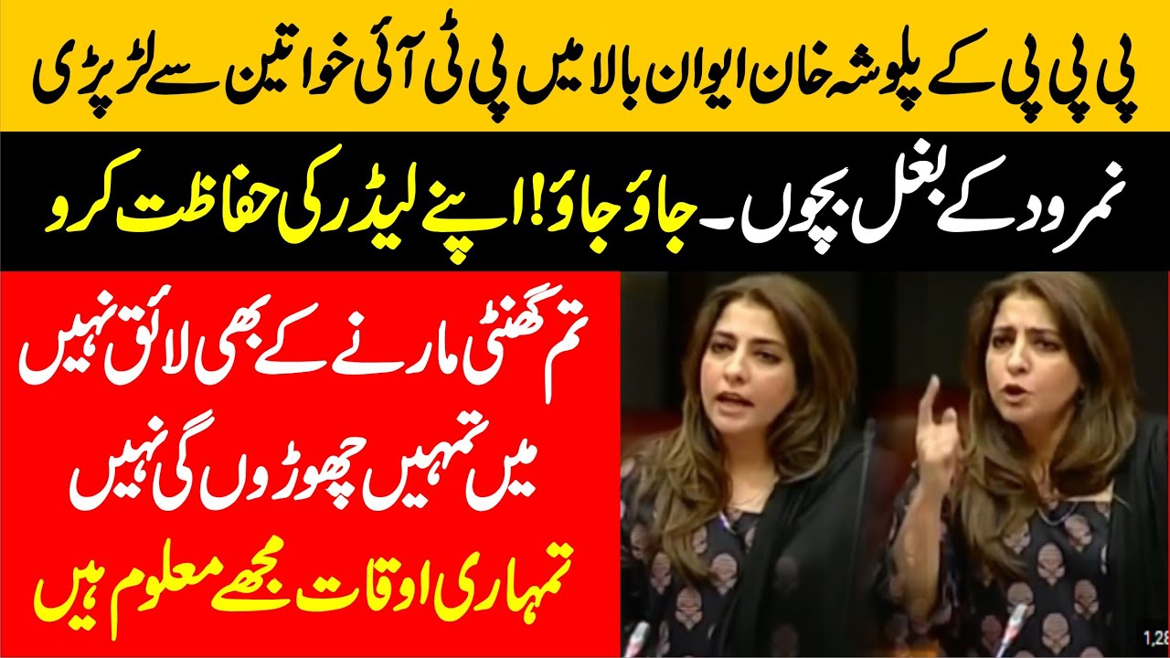 PPP Palwasha Khan Fairy & Emotional Speech  Senate | Come Down Hard On Imran Khan & PTI
