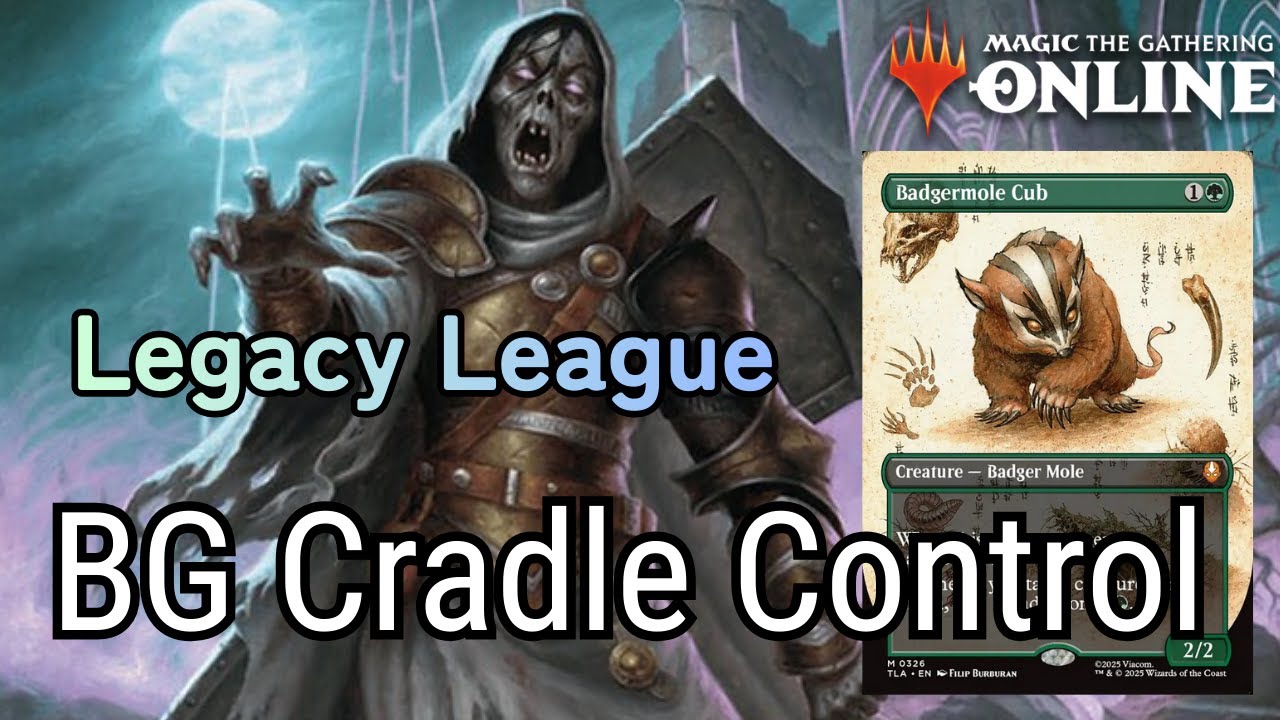【#レガシー/#legacy】BG Cradle Control #mtg   #対戦動画