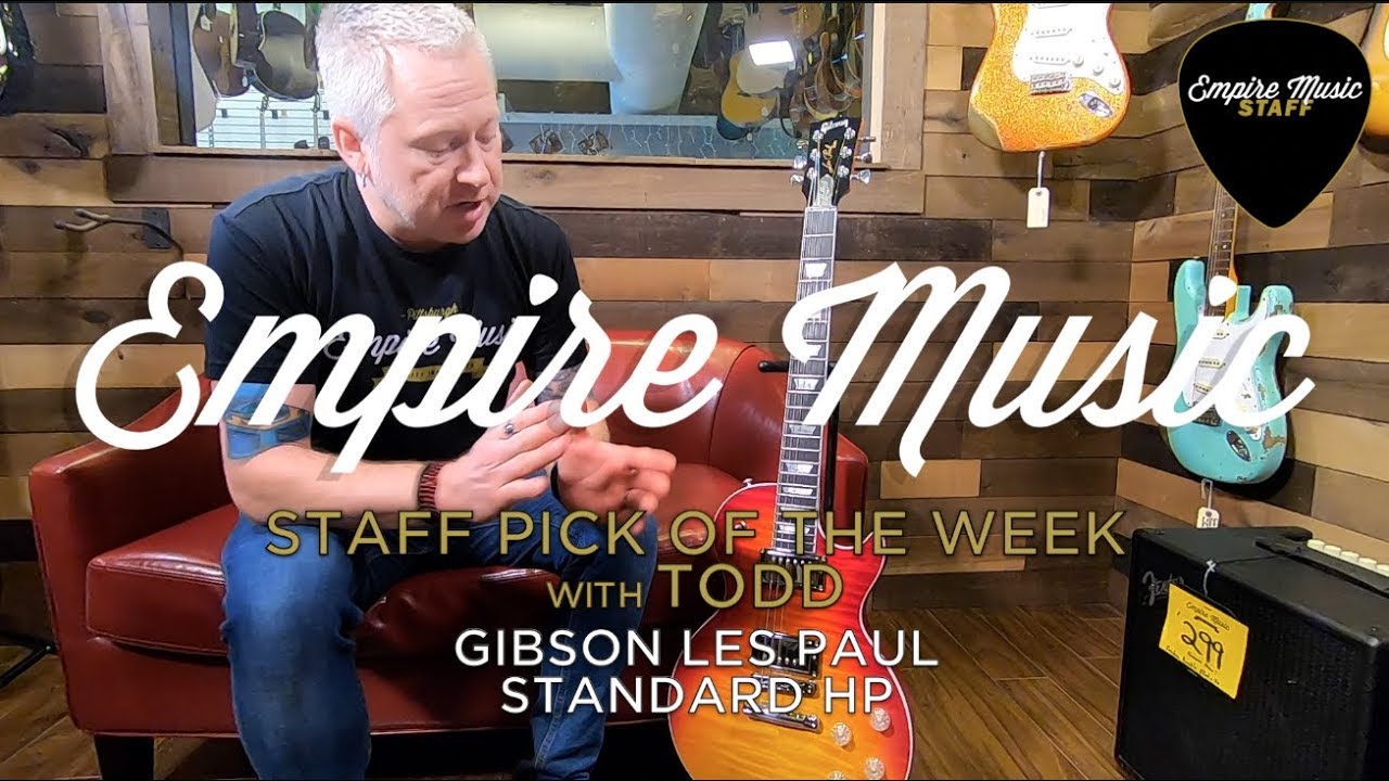 Staff Pick Of The Week - Gibson Les Paul High Performance