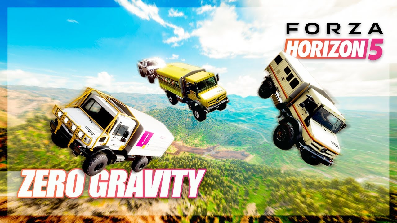 Forza Horizon 5 - ZERO GRAVITY CHALLENGE!