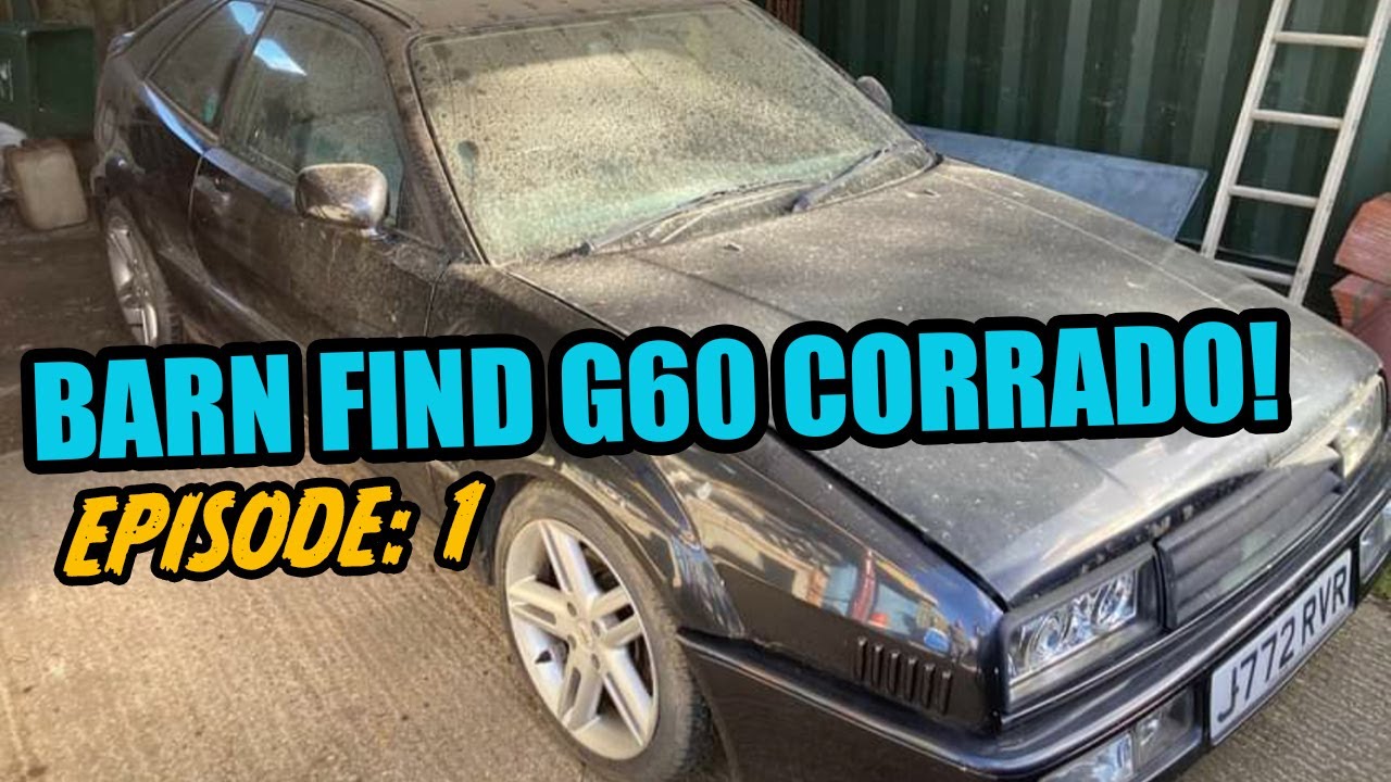 WILL THIS BARN FIND VW CORRADO G60 EVER WORK AGAIN?