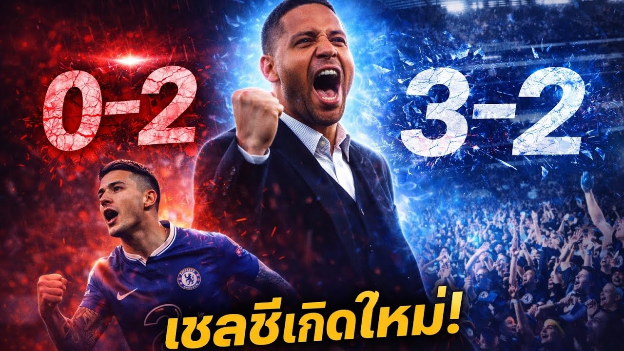 เชลซีเกิดใหม่! โรเซเนียร์ปลุกสิงห์ คัมแบ็กโคตรเดือด 3-2 เวสต์แฮม”
