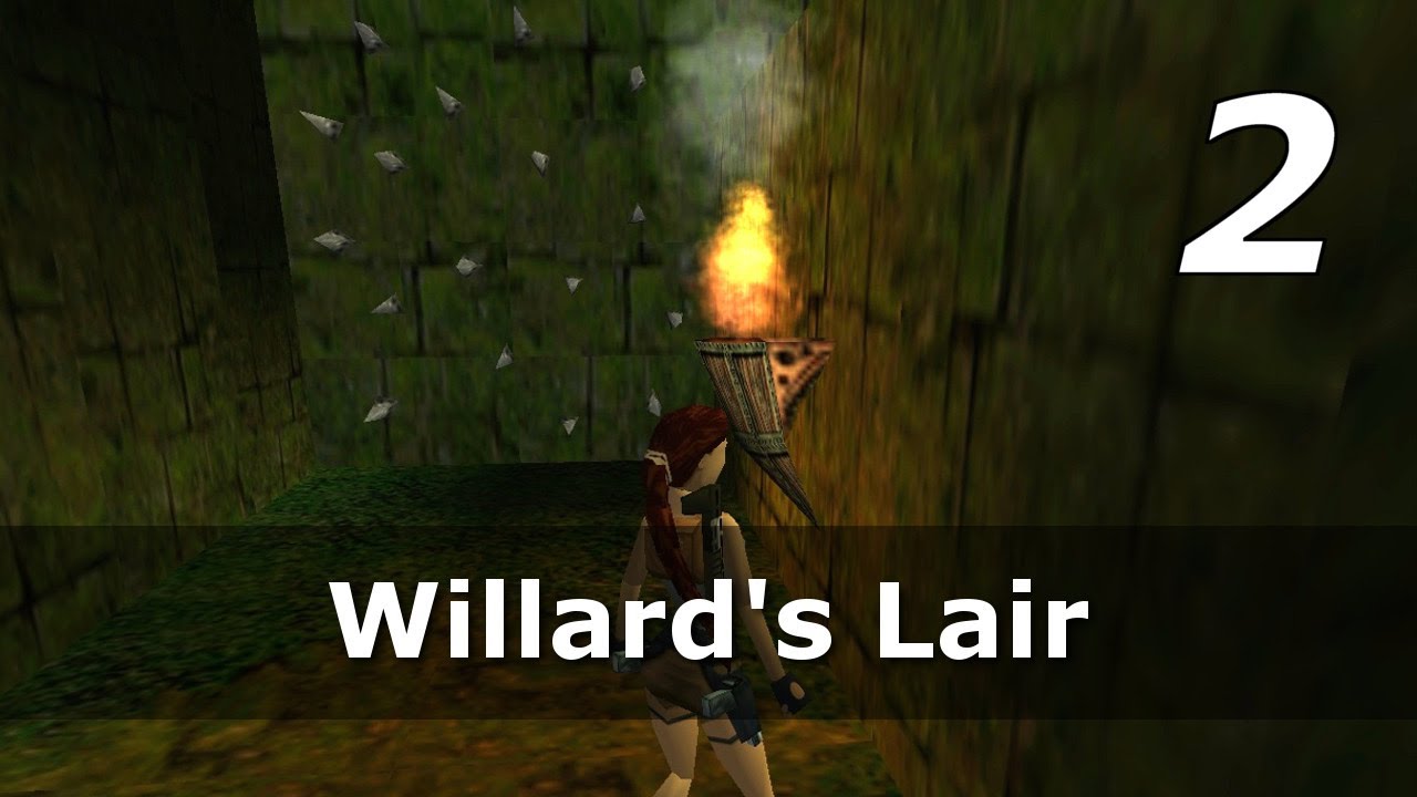 Tomb Raider 3 Gold - The Lost Artifact Walkthrough [No Meds] Level 2 | Willard's Lair