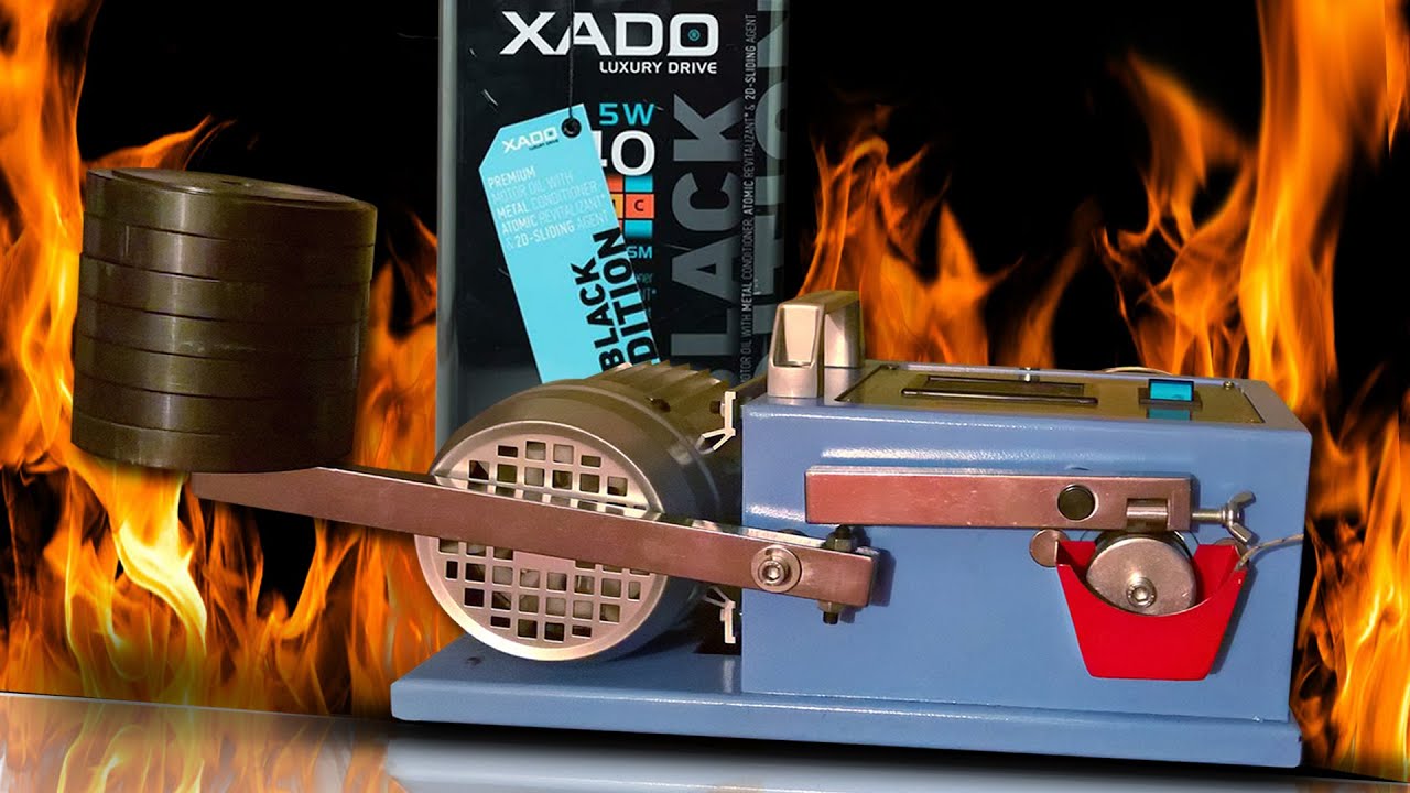 Xado AMC Black 5W40 Тест моторного масла 100°C Питерский тестер