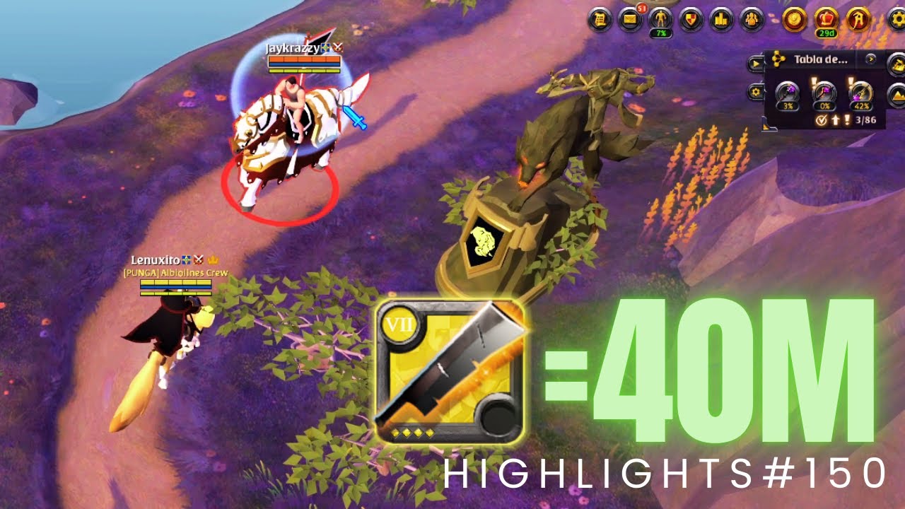GANKEAMOS UN PORTE DE 40 MILLONES | Highlights#150 | Albion Online