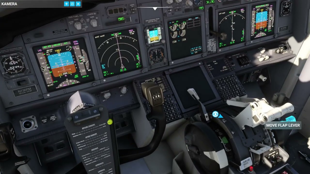 Microsoft flight simulator 2020 last landing in 2025 in Madrid Barajas airport