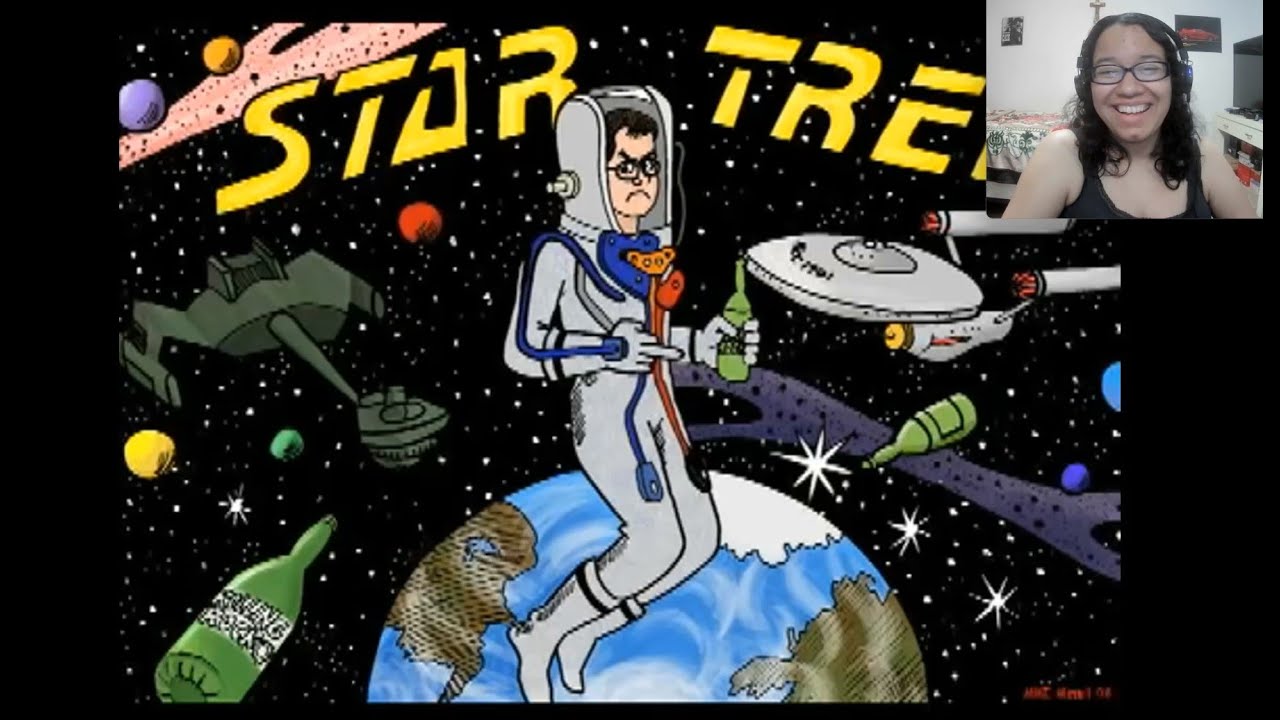 Angry Video Game Nerd (AVGN) Star Trek Reaction@JamesNintendoNerd