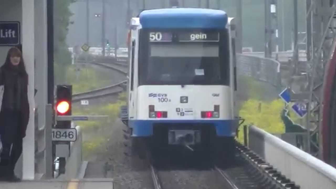 NS Trains and GVB Metro's at Amsterdam RAI Station