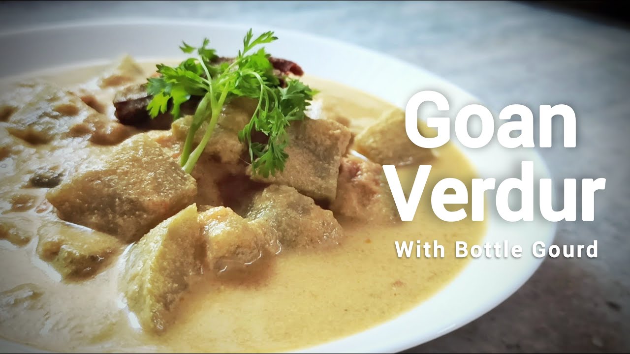 Goan Verdur with Bottle Gourd | Coconut Curry With Vegetables