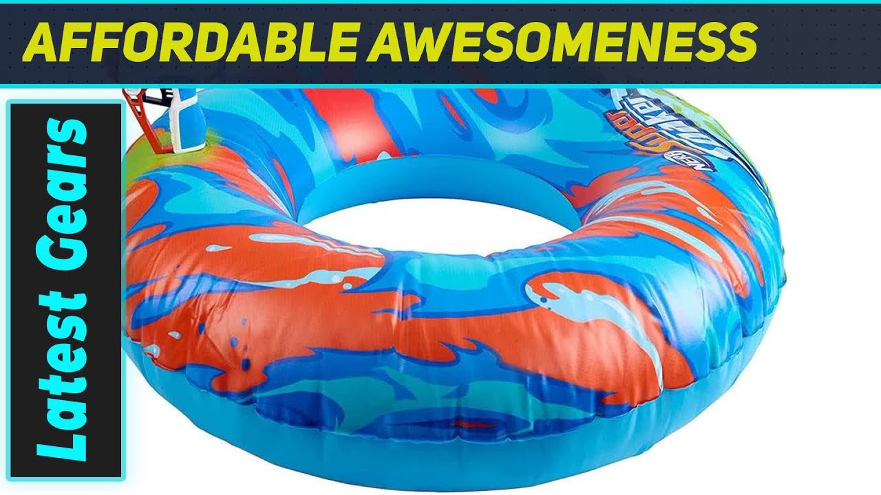 reviewNerf Super Soaker Hydro Battle Ride-On: BEST Pool Float EVER?!