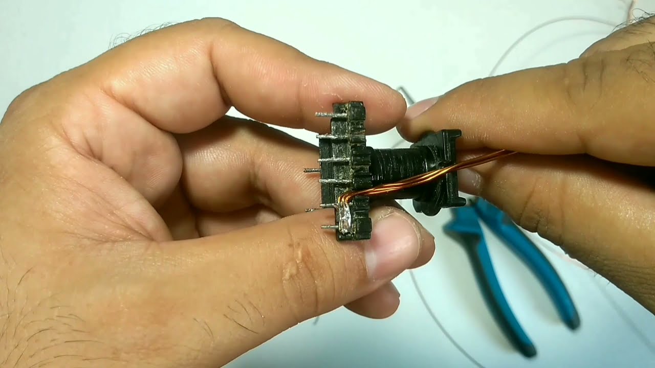 How to assemble ferrite transformer for 600w inverter