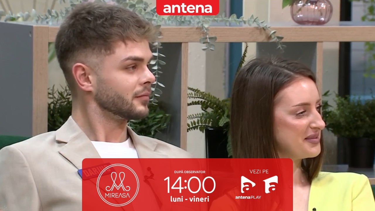 Darius și Daniela, extrem de fericiți după primul sărut!
