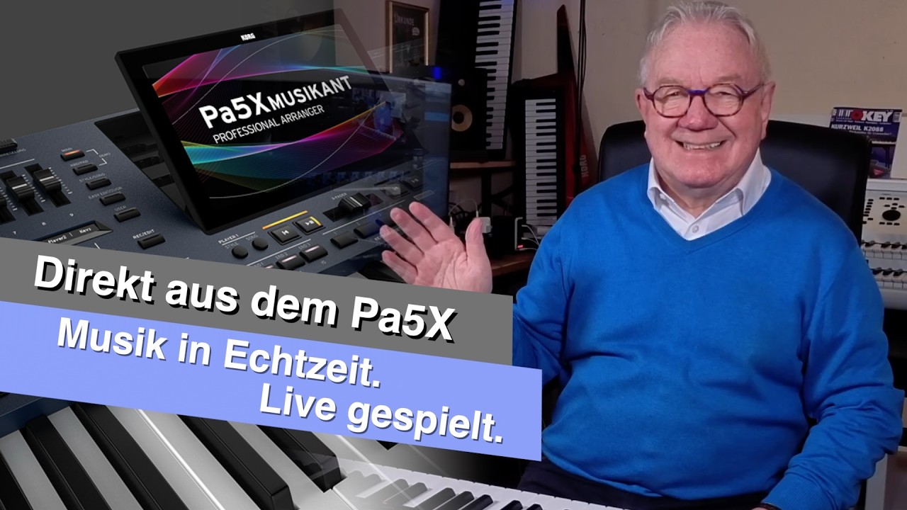 Musik in Echtzeit, live gespielt, durch alle Genres ...