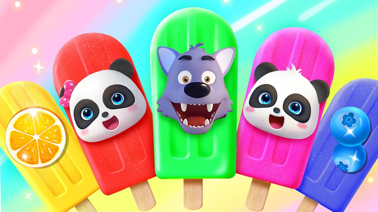 カラフルアイスはいかがですか 🍦 | 色の歌 |  赤ちゃんが喜ぶ歌 | 童謡 | アニメ | 動画 | ベビーバス| BabyBus