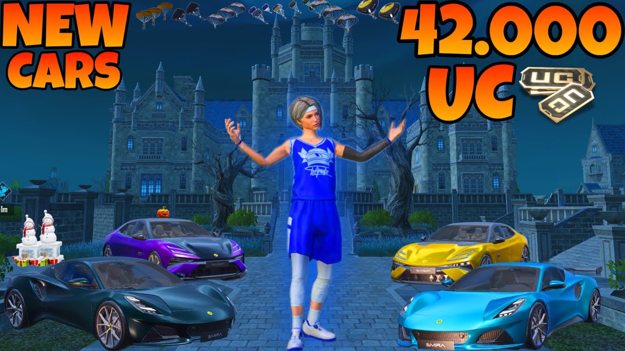 42.000 UC😱NEW LOTUS CARS PUBG MOBILE GAMEPLAY WITH ALL NEW CARS🔥😍