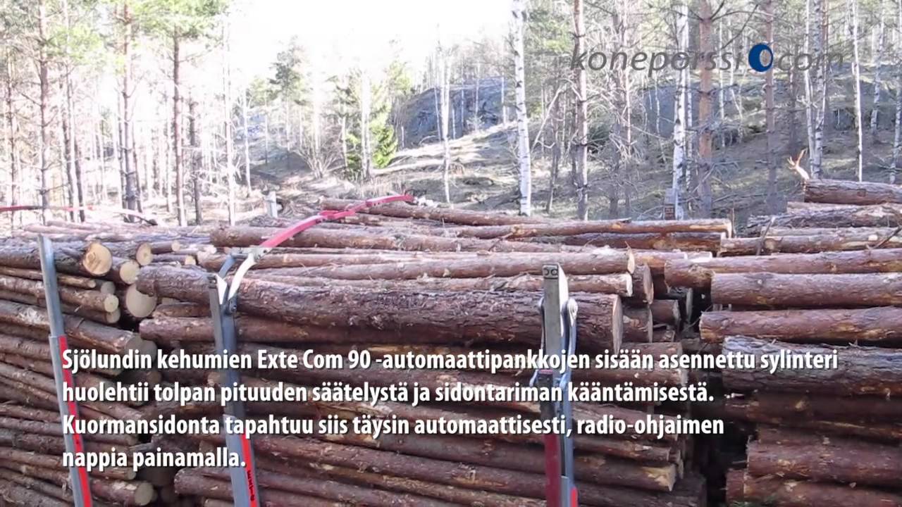 Zetakoneella pinolle ja etuvedolla pikitielle - Räätäleinä Volvo, Alucar ja Loglift