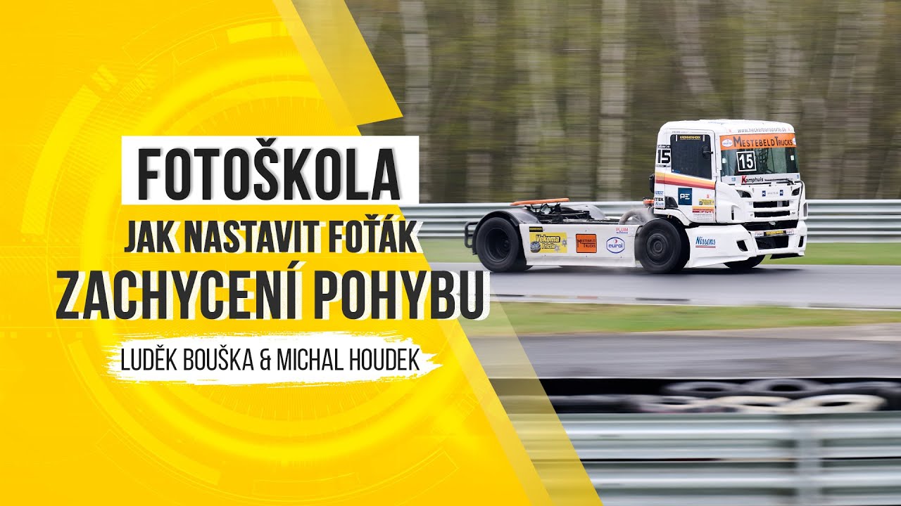Fotoškola - jak nastavit foťák pro zachycení pohybu