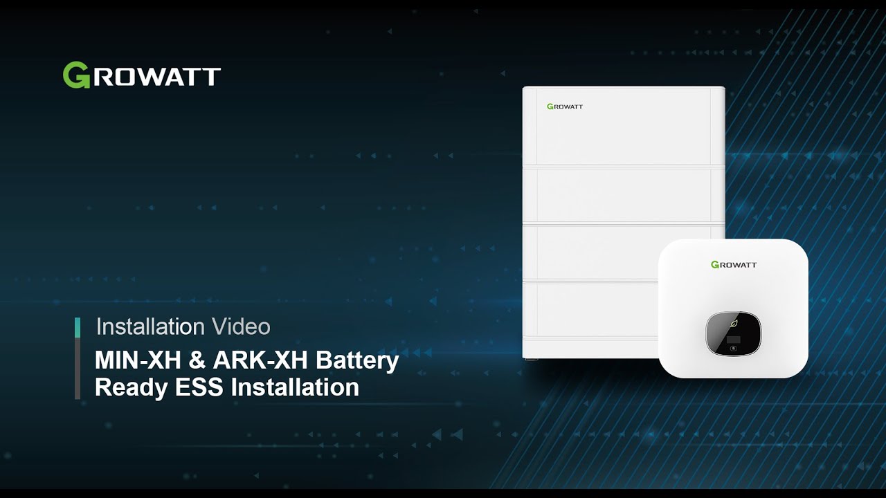 MIN-XH & ARK-XH Battery Ready ESS Installation