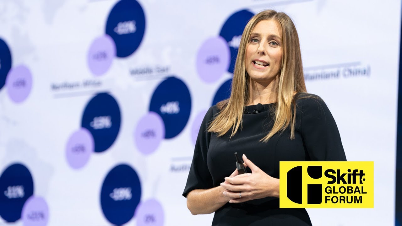 STR President Amanda Hite at Skift Global Forum 2022