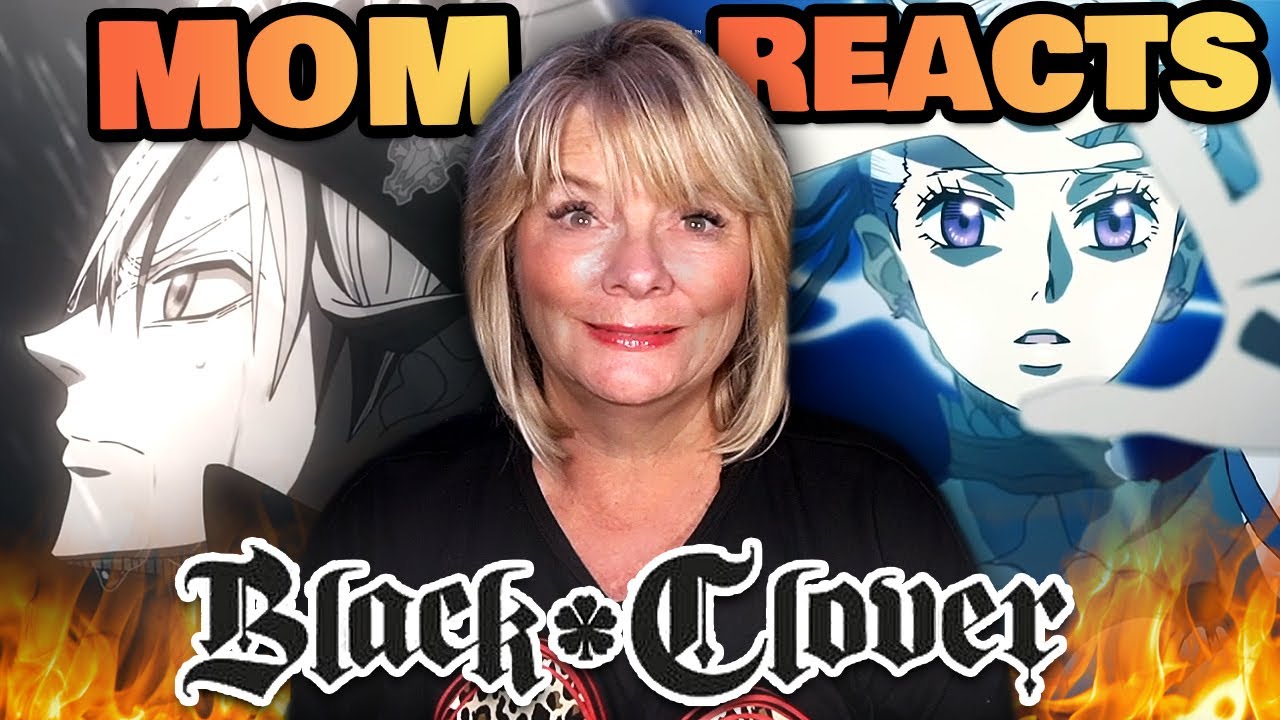 MOM REACTS TO BLACK CLOVER OPENINGS FOR THE FIRST TIME! (1-13)