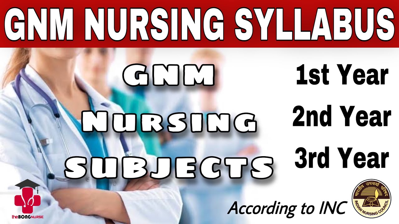 Syllabus GNM nursing || All subjects of 3 year GNM -General Nursing & Midwifery #viral #educational