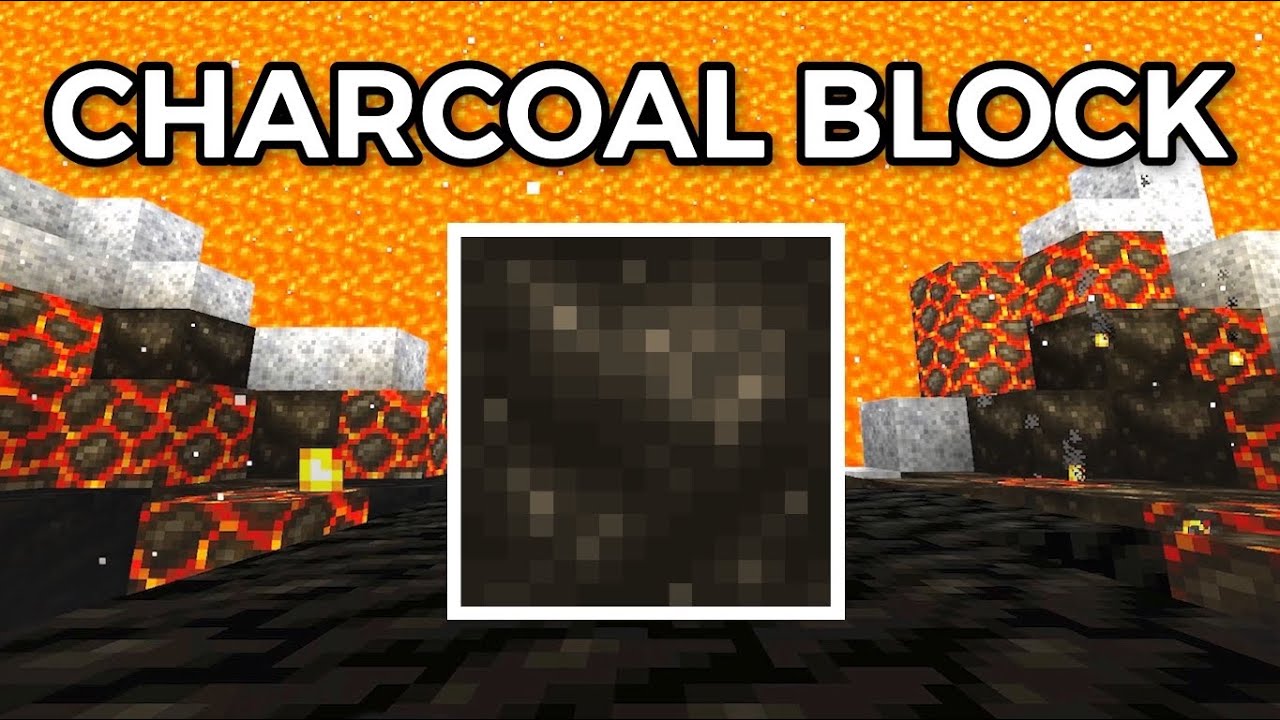 What If Minecraft added Charcoal Blocks