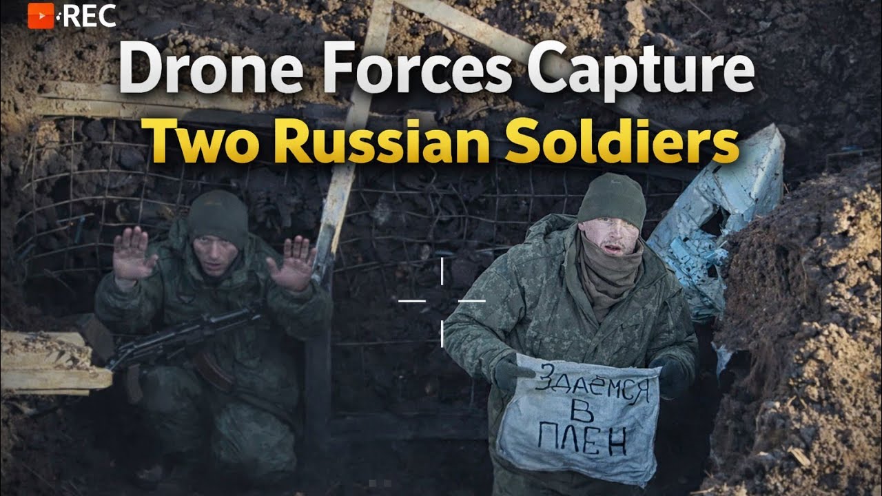 Ukrainian Drone Pilots Capture Two Russian Soldiers | Magyar Birds Brigade