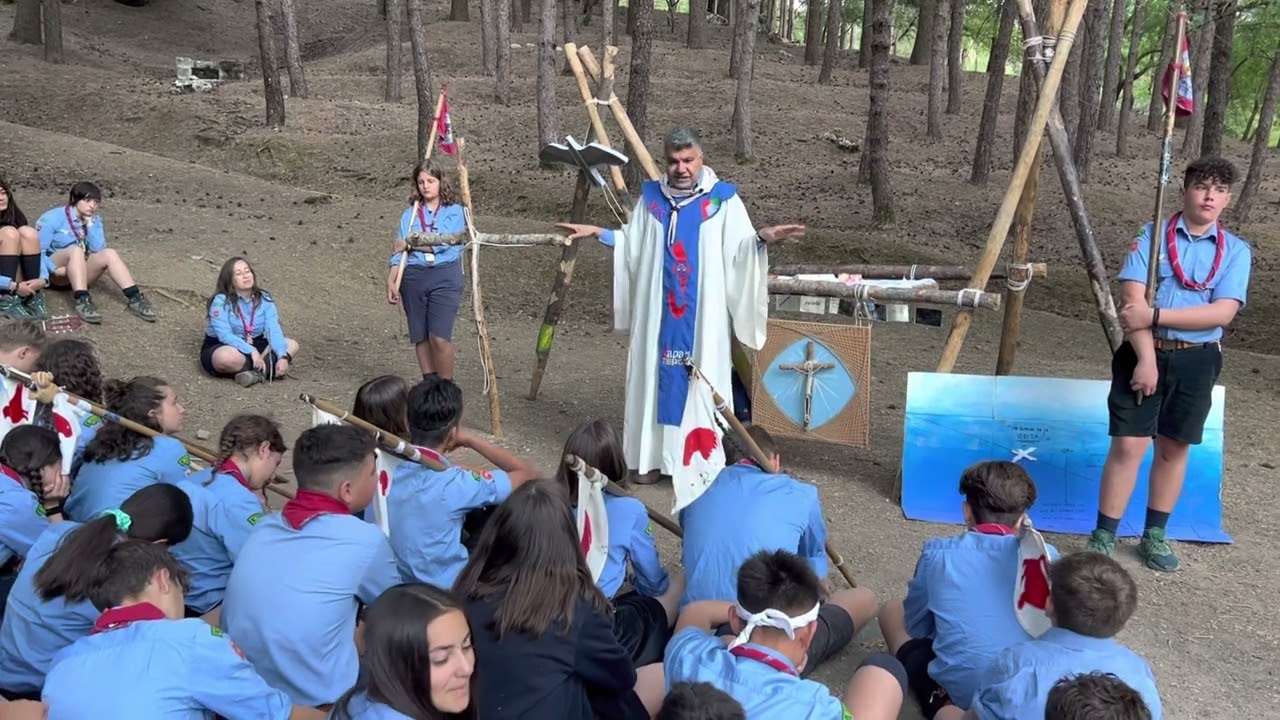 La Santa Messa con gli Scout 19º Domenica C